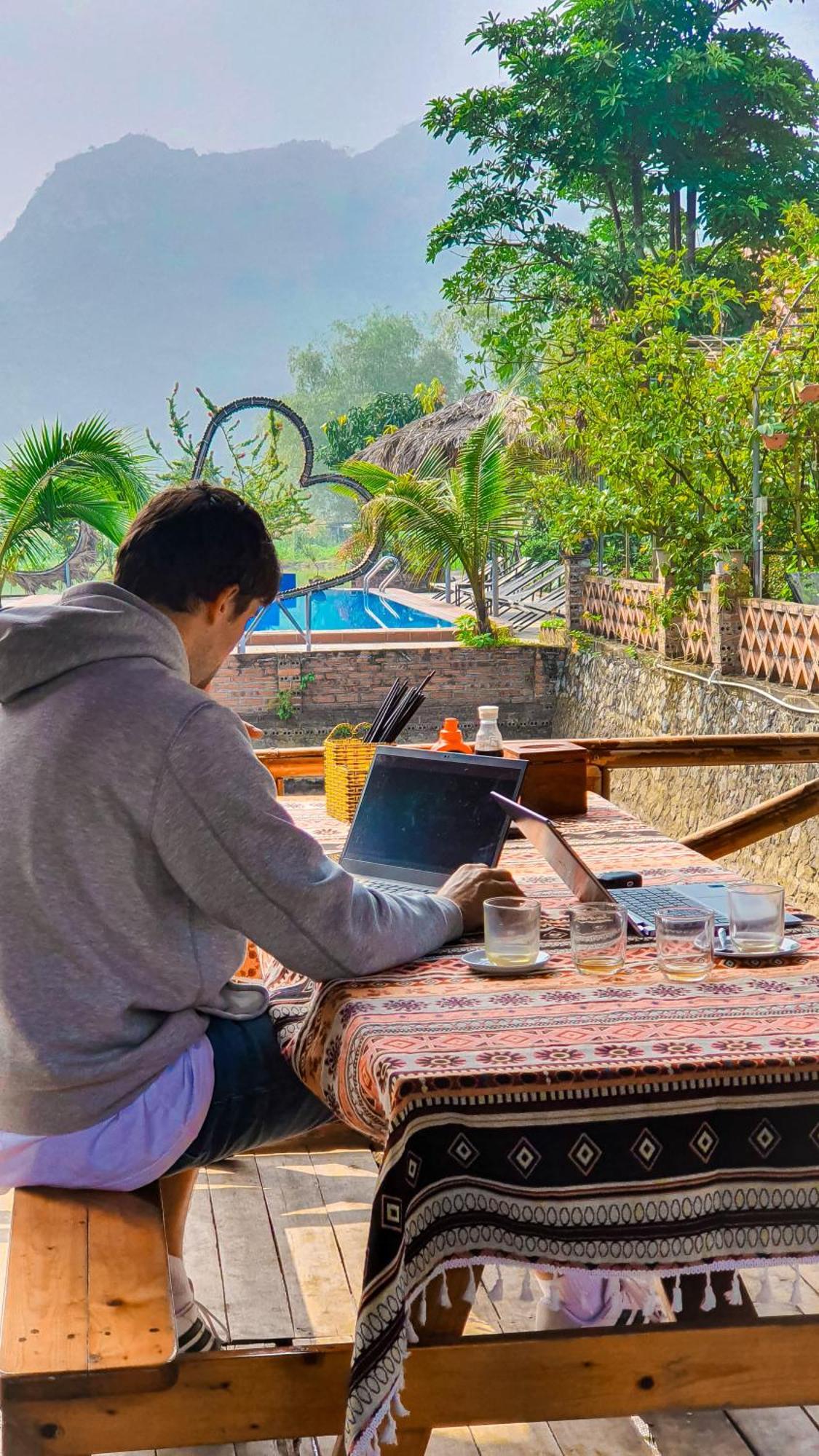 Trang An Quynh Trang Happy Homestay & Garden Ninh Binh Bagian luar foto