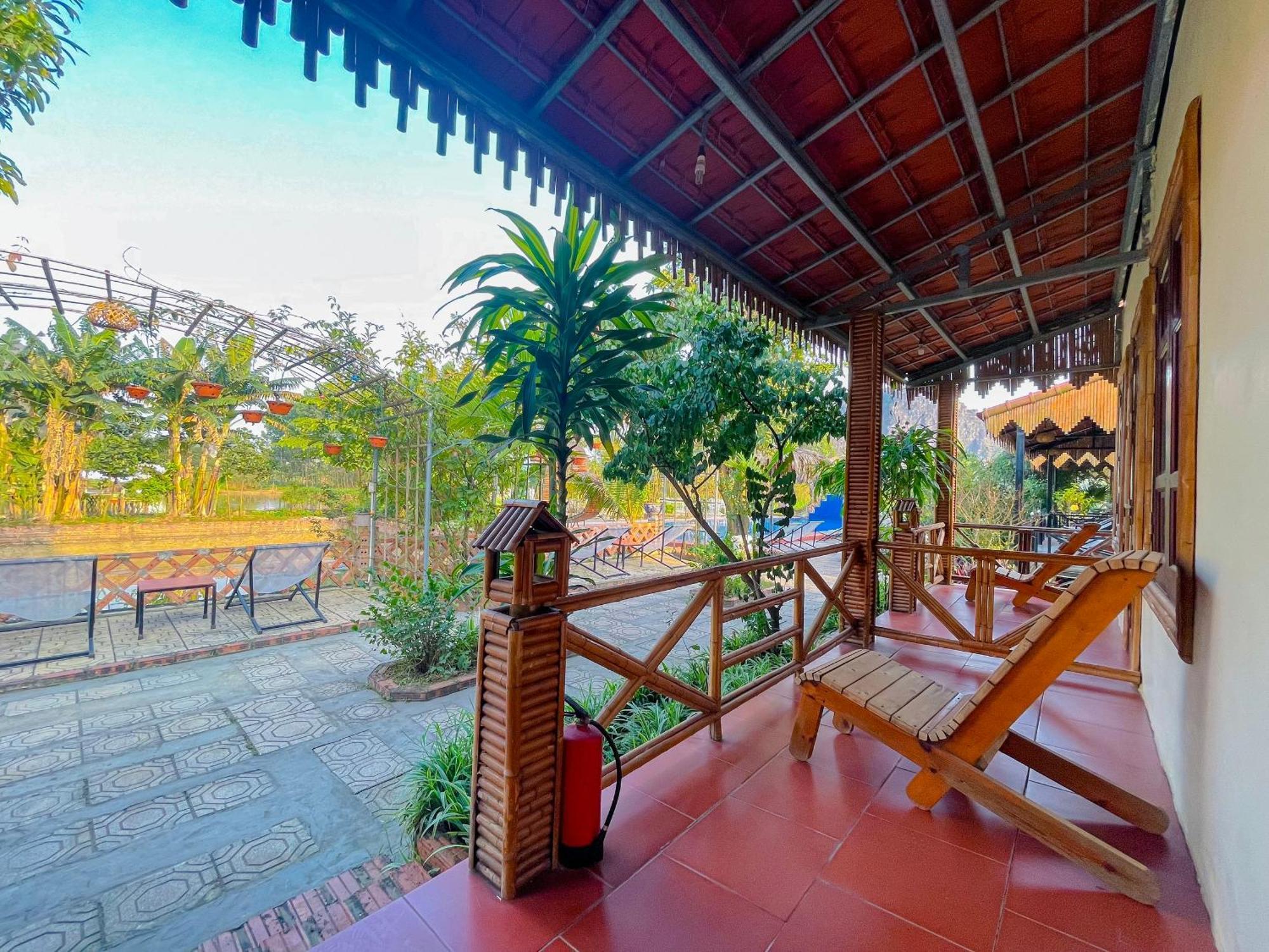 Trang An Quynh Trang Happy Homestay & Garden Ninh Binh Bagian luar foto