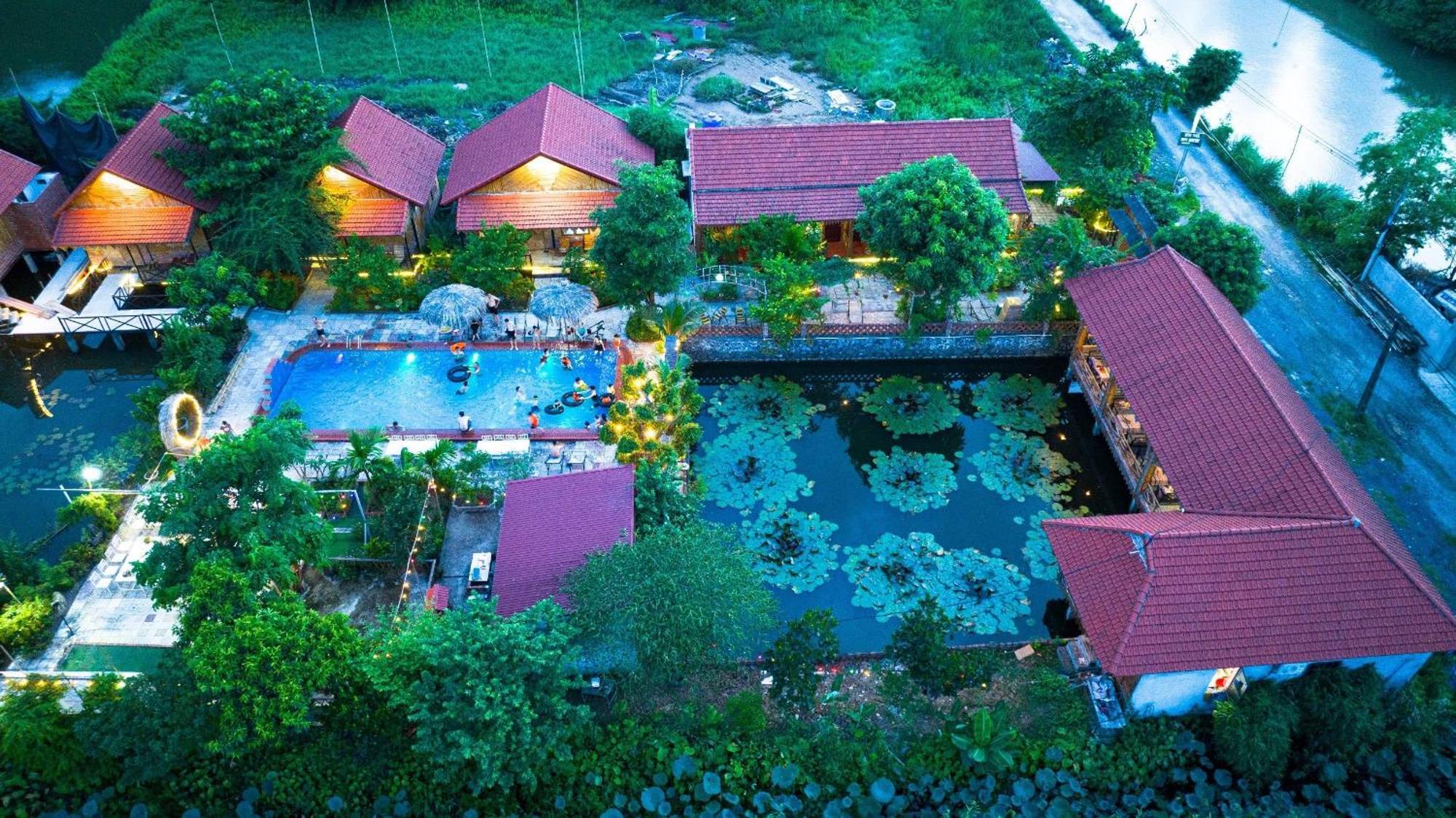 Trang An Quynh Trang Happy Homestay & Garden Ninh Binh Bagian luar foto