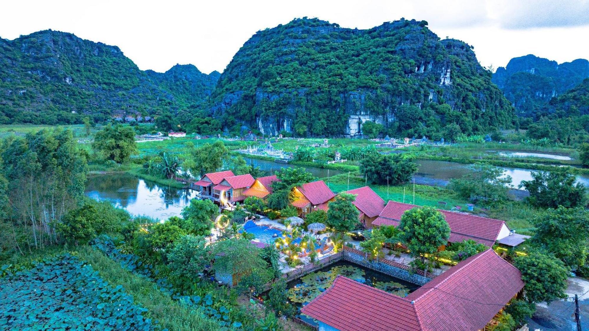 Trang An Quynh Trang Happy Homestay & Garden Ninh Binh Bagian luar foto